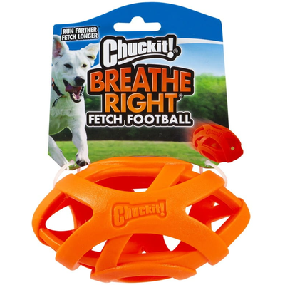 CHUCKIT! BREATHE RIGHT FOOTBALL