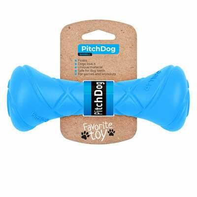 COLLAR PITCHDOG SZTANGA DO GRY 19 CM NIEBIESKI