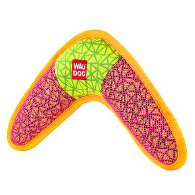 COLLAR WAUDOG BOOMERANG 24 cm x 14 cm PINK