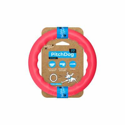 COLLAR PITCHDOG PIERŚCIEŃ DO APORTOWANIA 17 CM RÓŻOWY