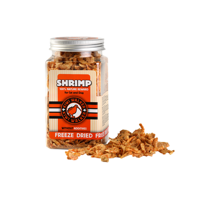 KIWI WALKER 100% KREWETKI LIOFILIZOWANE SMACZKI 50G