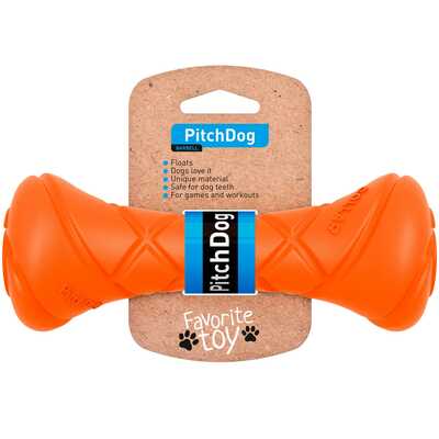 COLLAR PITCHDOG SZTANGA 19CM POMARAŃCZOWY
