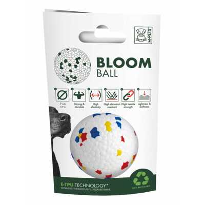 BLOOM PIŁKA 7CM WIELOKOLOROWA