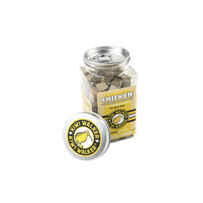 KIWI WALKER 100% WĄTRÓBKA DROBIOWA+SZPINAK+DYNIA LIOFILIZOWANE SMACZKI 100G