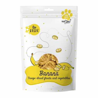 Przysmak dla psa LIOFILZOWANA BANAN 30G PEPE