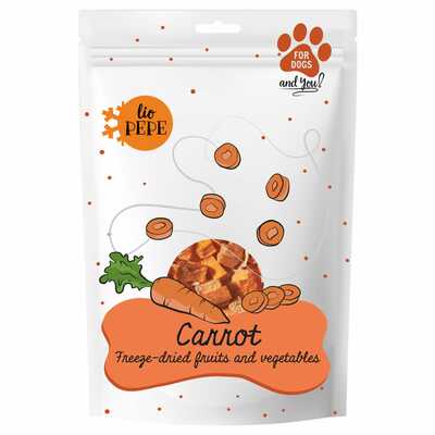 Przysmak dla psa LIOFILZOWANA MARCHEWKA 25G