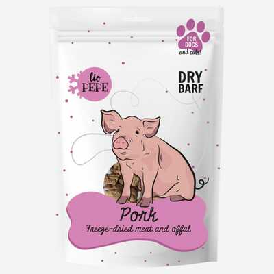 Przysmak dla psa LIO PEPE WIEPRZOWE SERCA 60G
