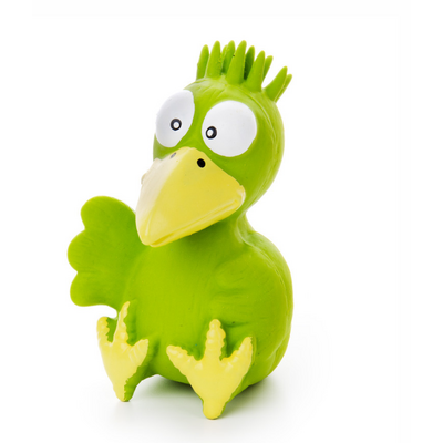 JK ANIMALS LATEKSOWY ZIELONY PTAK 13CM