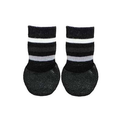 Skarpetki dla psa ANTYPOŚLIZGOWE XL CZARNE TRIXIE